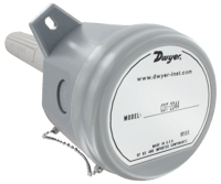 Dwyer Carbon Dioxide/RH/Temperature Transmitter, Series CDTR